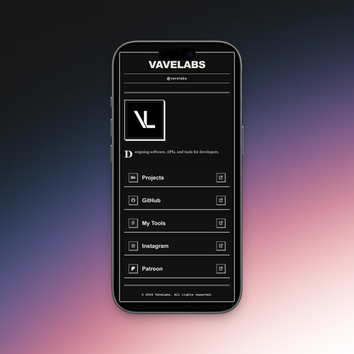 Editorial Press UI - Broadsheet Link Hub
